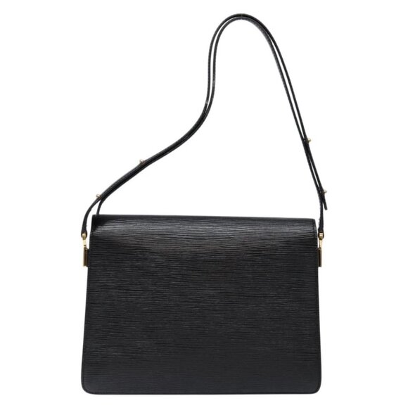 LOUIS VUITTON Epi Bicolor Free Run Shoulder Bag Black Blue - Picture 2 of 15